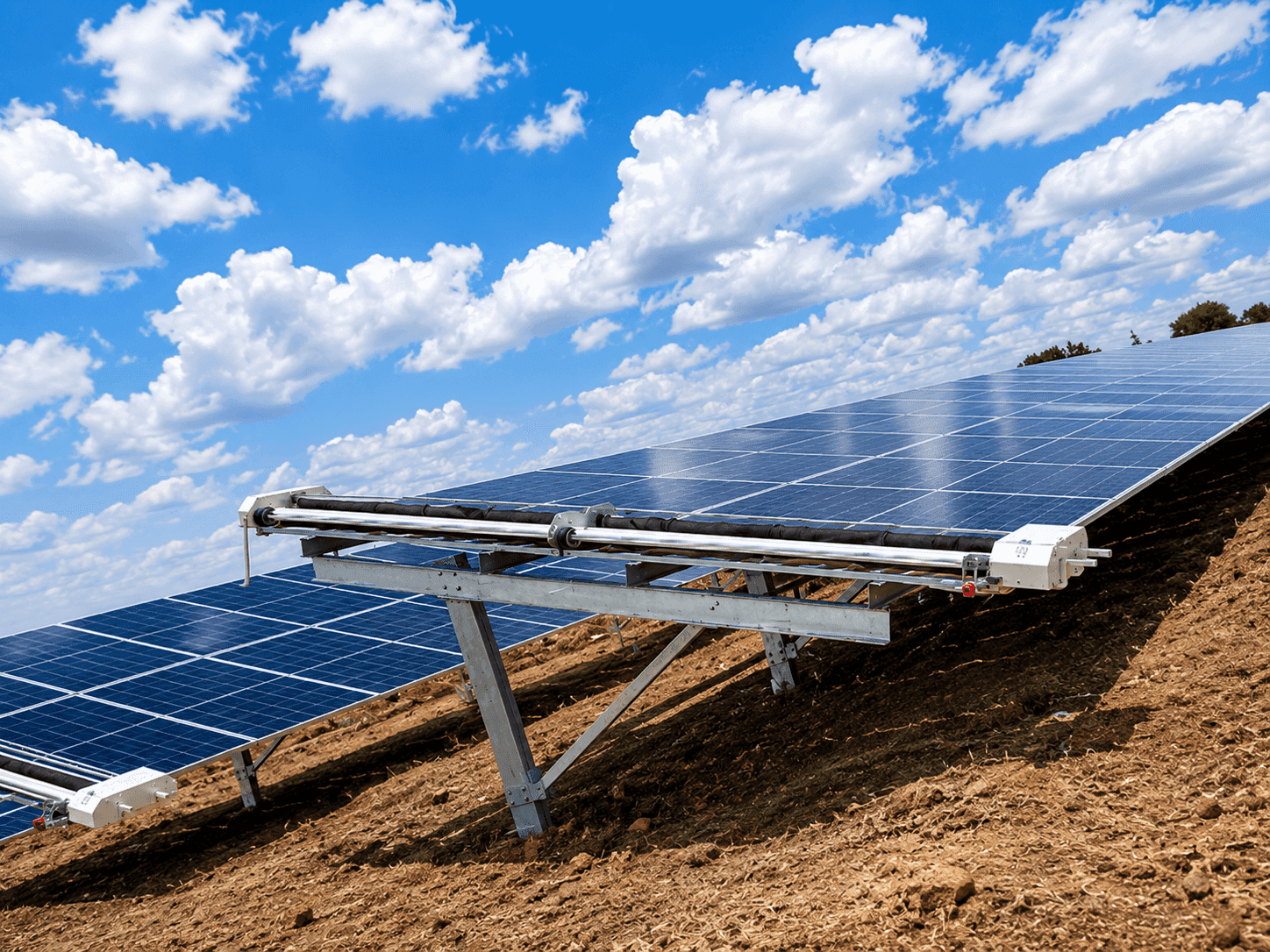 ヤヴァトマル (Kinhi)、マハーラーシュトラ州 – 4 MW 太陽光発電所、太陽光パネル清掃ロボットプロジェクト、4 MW · Kinhi · 野立て式 · 自動ロボット0台 · 2台の半自動ロボット