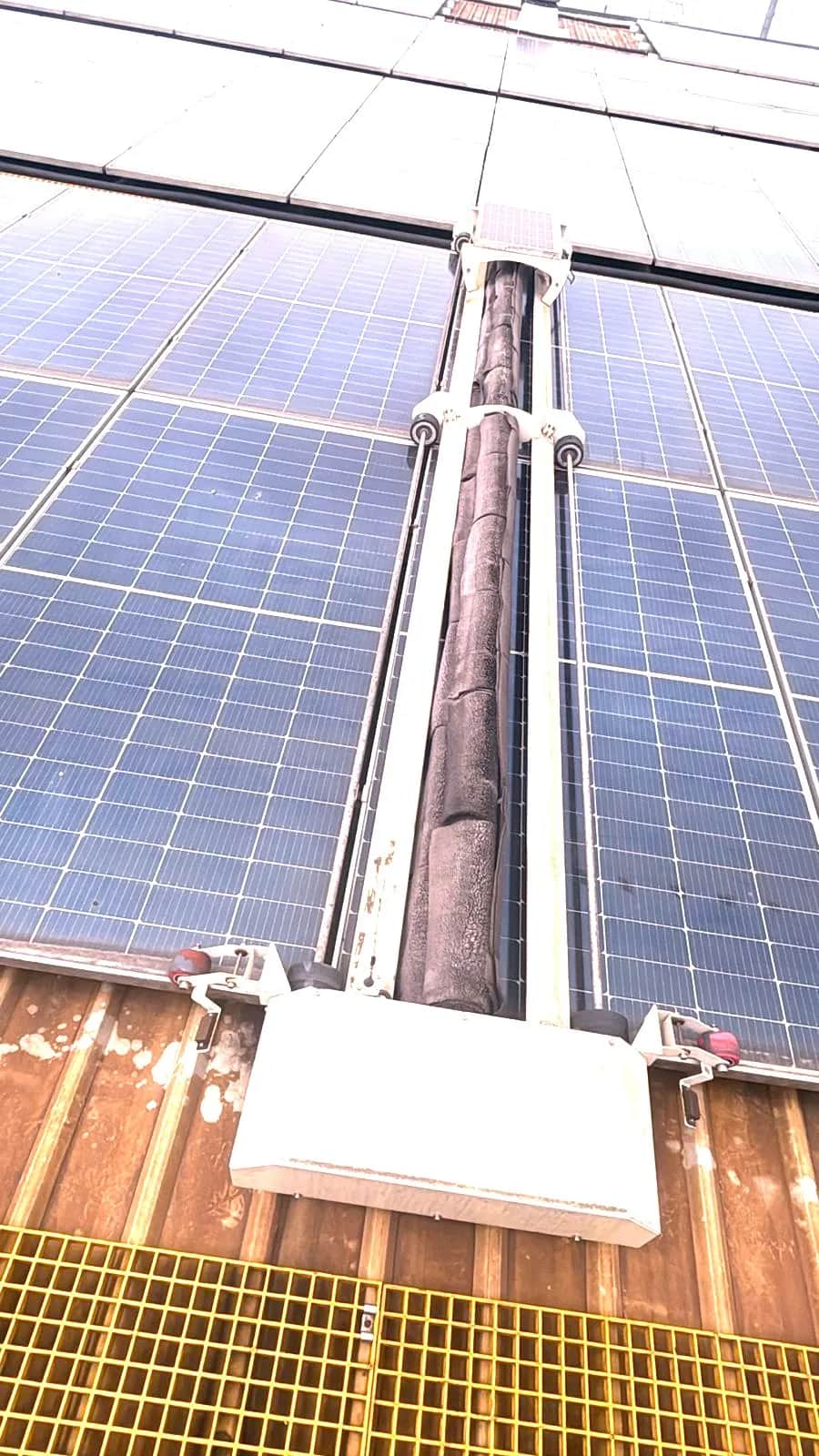 Lakshim Lada, Kolhapur – 2 MW - Solar Panel Cleaning Robot Installation Project by Taypro