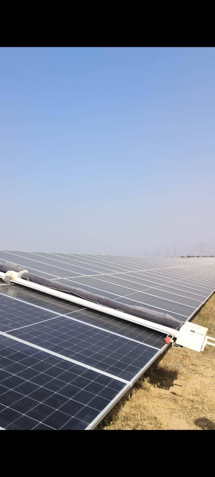 Seci-1 – ৫০ মেগাওয়াট - Taypro-এর সোলার প্যানেল ক্লিনিং রোবট ইনস্টলেশন প্রজেক্ট