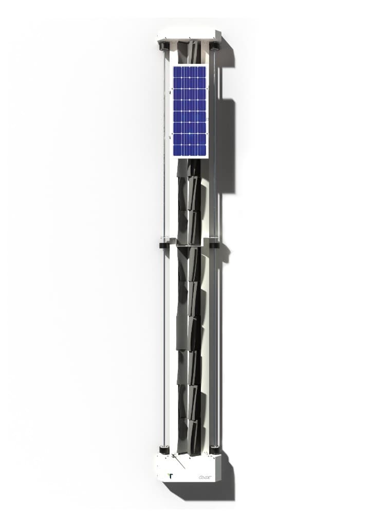 Taypro GLYDE shadow-free docking station with integrated solar charging for autonomous daily cycles