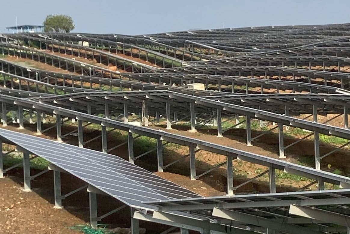 Solar Panel Cleaning Robot Project Overview - Our flagship 250 MW solar power project in Madhya ...