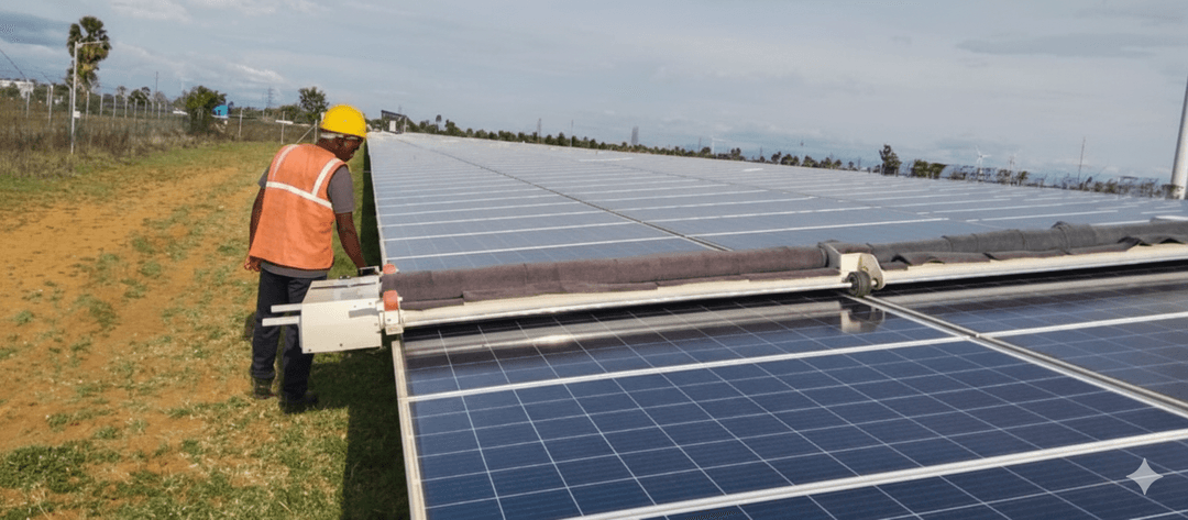 Solar Panel Cleaning Service — Robotic OPEX | Pay Per Panel | Taypro