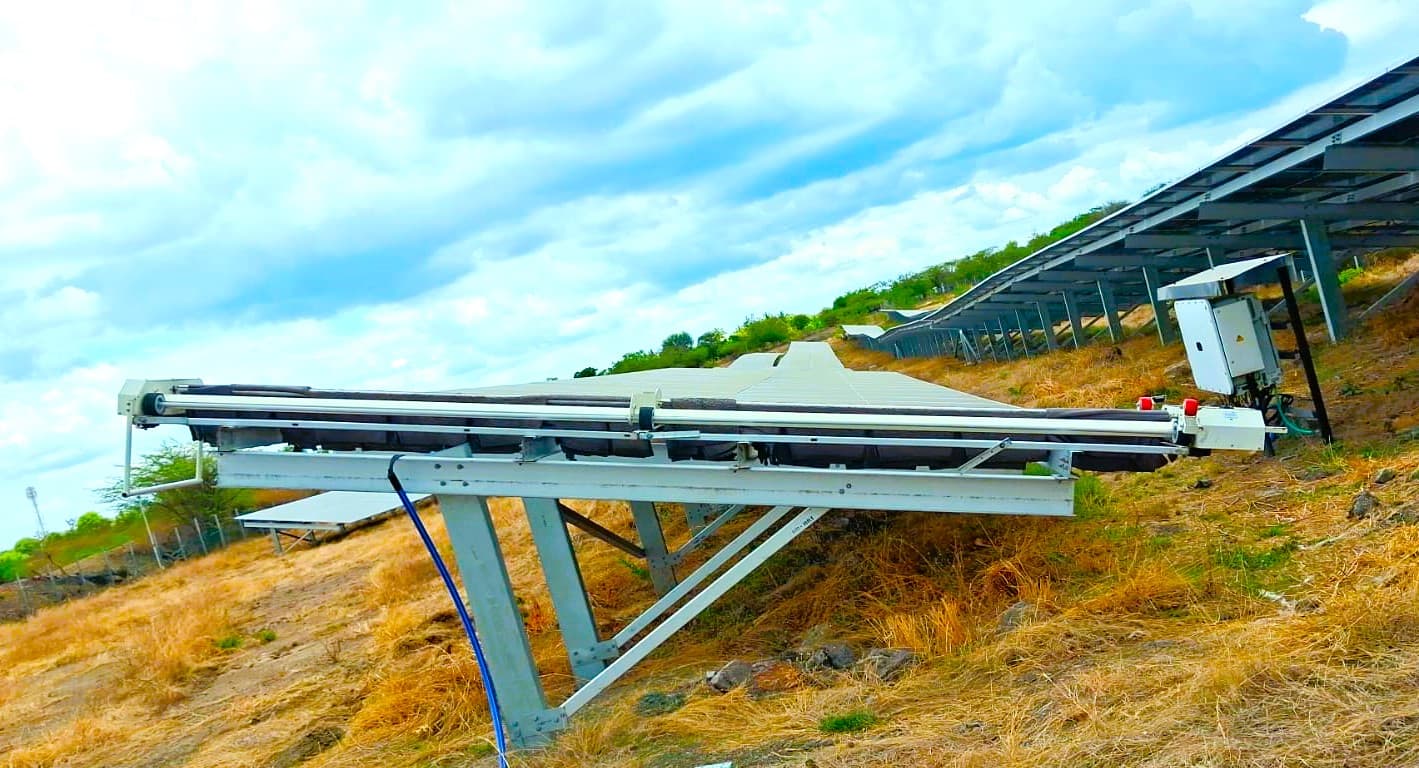 Ahmadnagar- Majampur – 7 MW, solar panel cleaning robot project, 7 MW · Maharashtra · Ground Mount · 0 auto robots ...