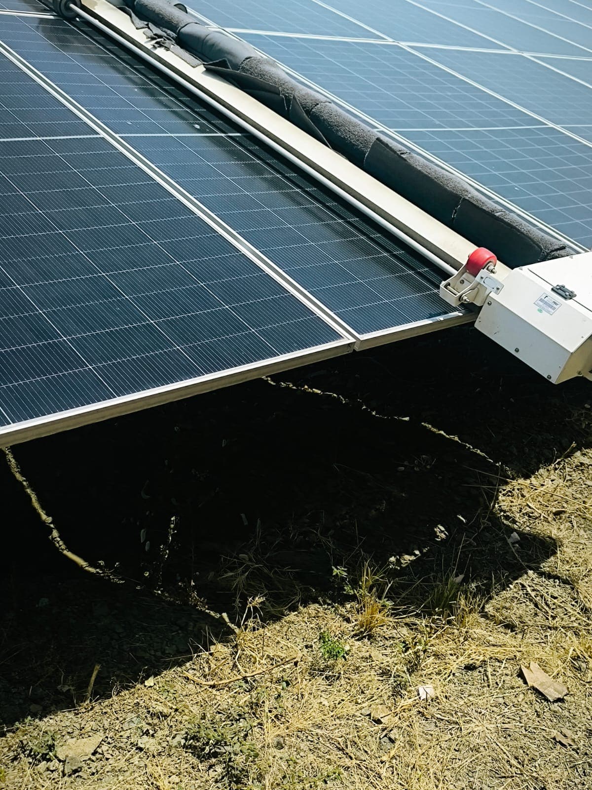 Cyclone and Extreme Weather Protocols for Tracker Cleaning Systems - Solar Panel Cleaning Robot resource by Taypro