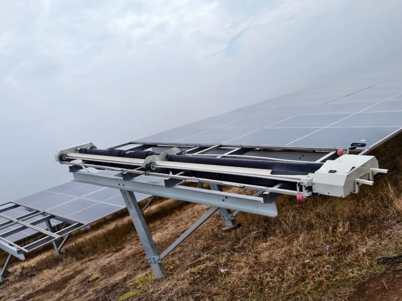 Yavatmal, Dahegaon – 2 MW - Solar Panel Cleaning Robot Installation Project by Taypro