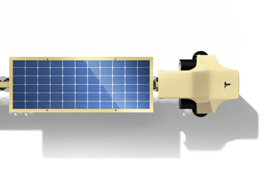 Taypro NYUMA-X solar charging module and drive housing detail