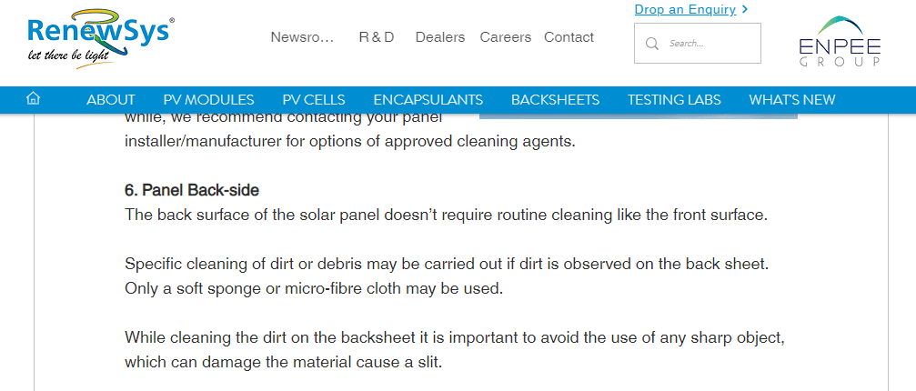 What is a Solar Panel Cleaning Robot?