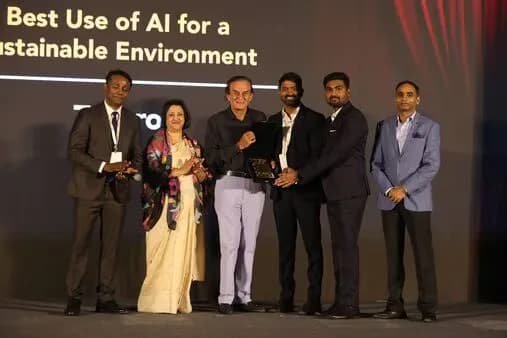 جوائز Mint Tech4Good لعام 2024: حلول الذكاء الاصطناعي الأخضر من Taypro تحقق نجاحاً كبيراً في مومباي، الهند — مقال عن روبوتات تنظيف الألواح الشمسية | Taypro