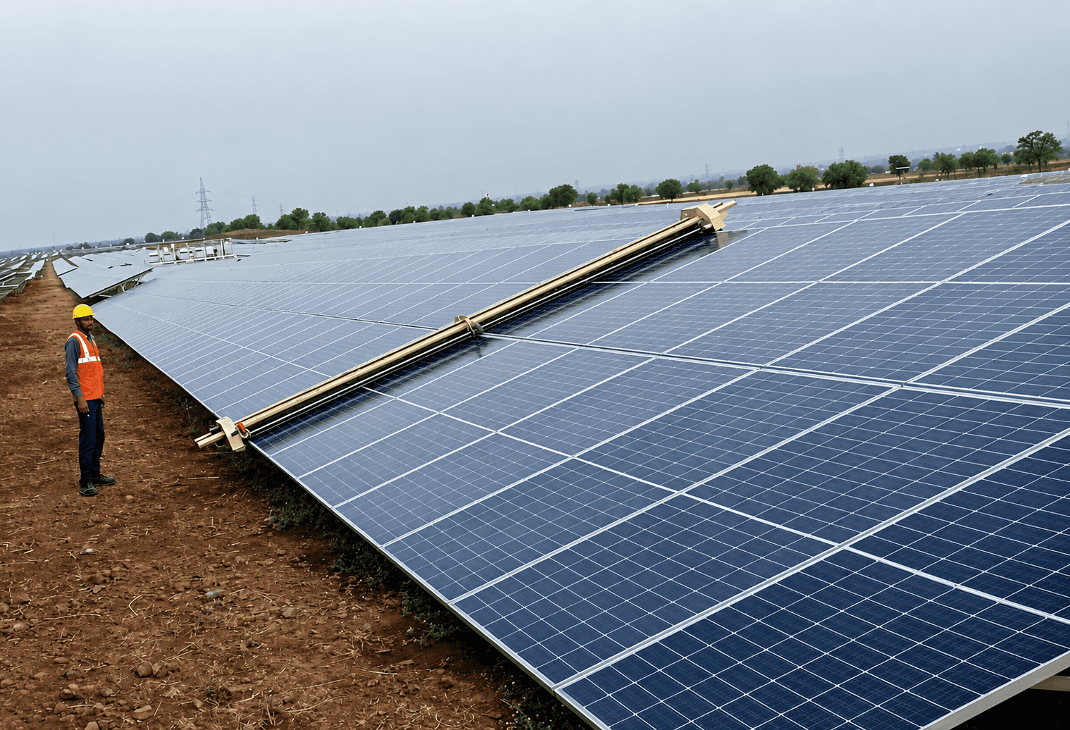 14.9 MW Haryana Solar Power Plant 14.9 MW Haryana Solar Power Plant , solar panel cleaning robot project, 14.9 MW · Haryana · Ground Mount · 0 auto robots ·...