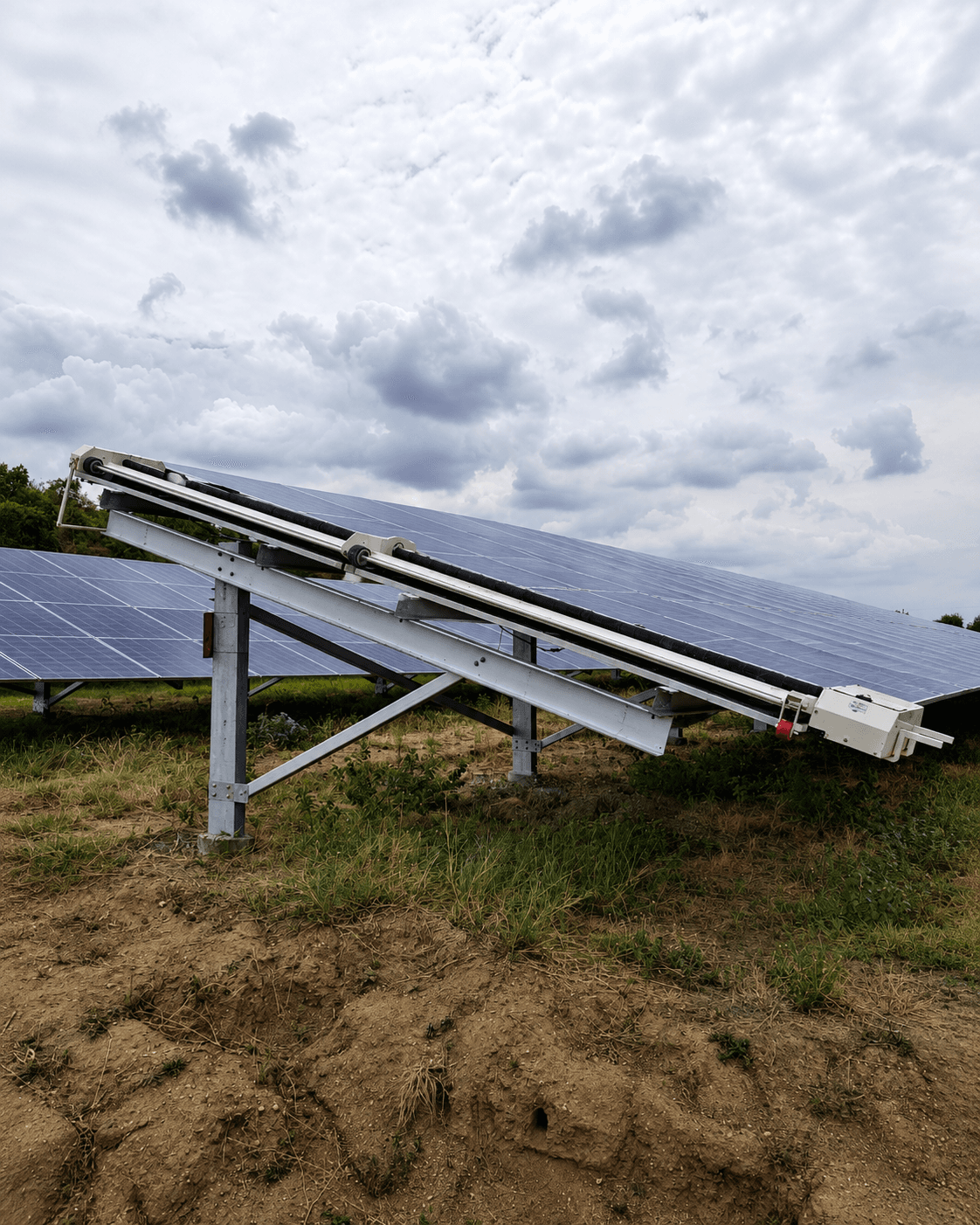 Ahmadnagar- Kharda – 10 MW, solar panel cleaning robot project, 10 MW · Maharashtra · Ground Mount · 0 auto robots...