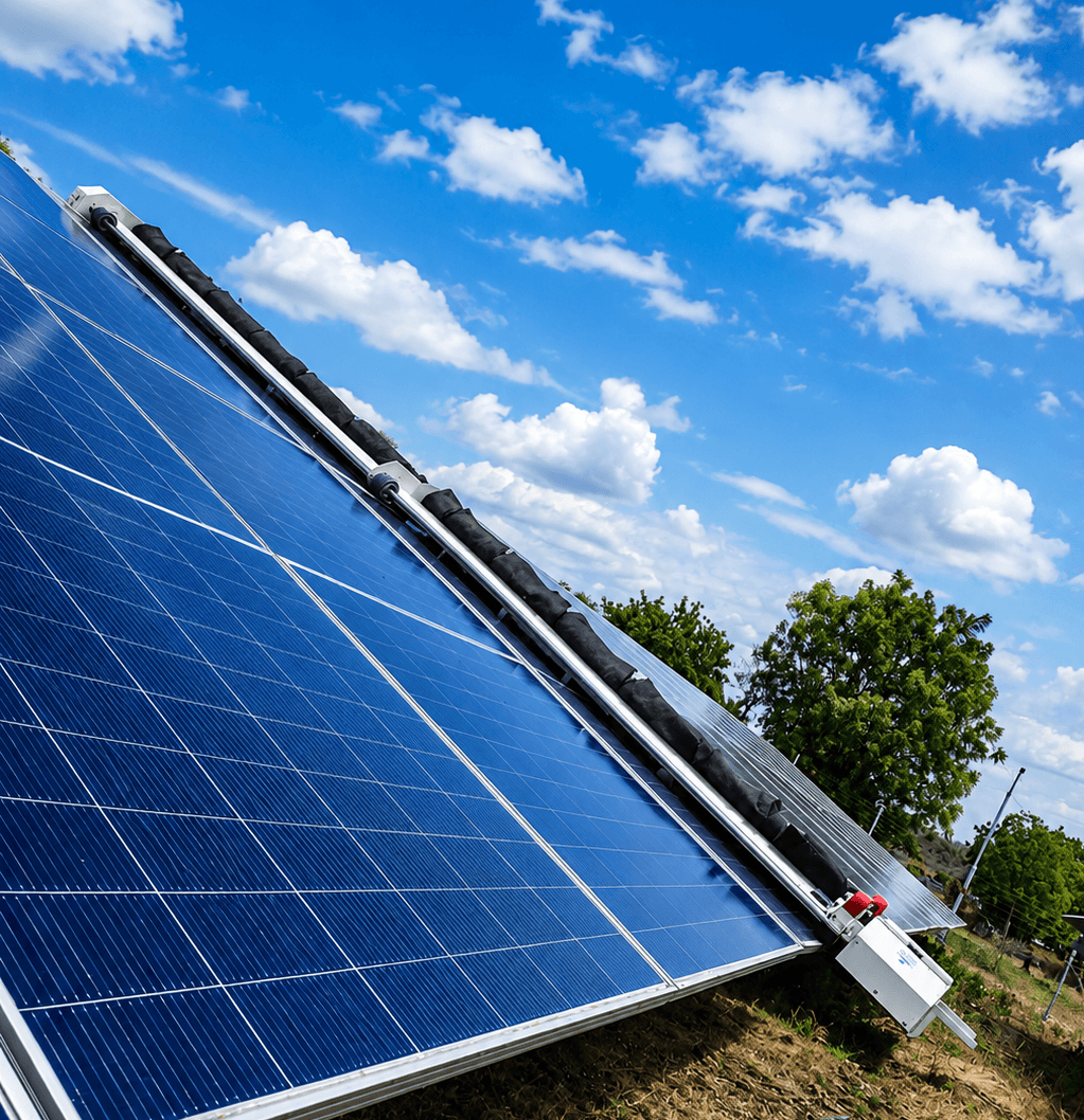 Ahmadnagar- Jalalpur – 10 MW, solar panel cleaning robot project, 10 MW · Maharashtra · Ground Mount · 0 auto robots...