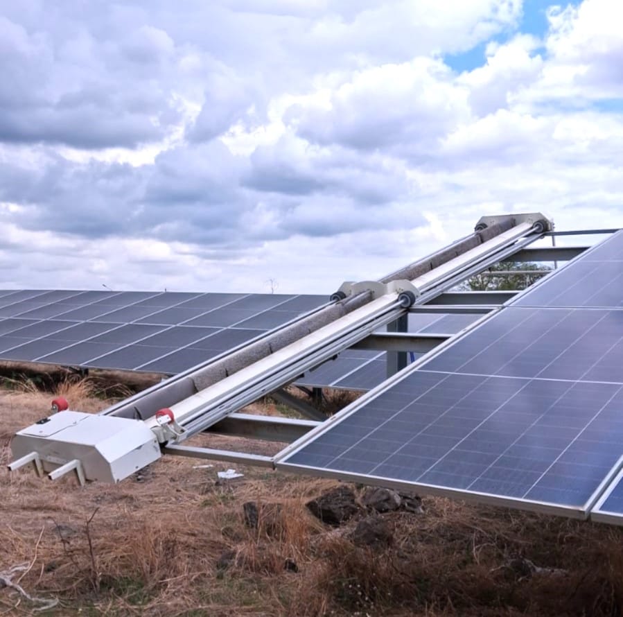 Ahmadnagar- Mandavgan – 8 MW, solar panel cleaning robot project, 8 MW · Maharashtra · Ground Mount · 0 auto robots ...
