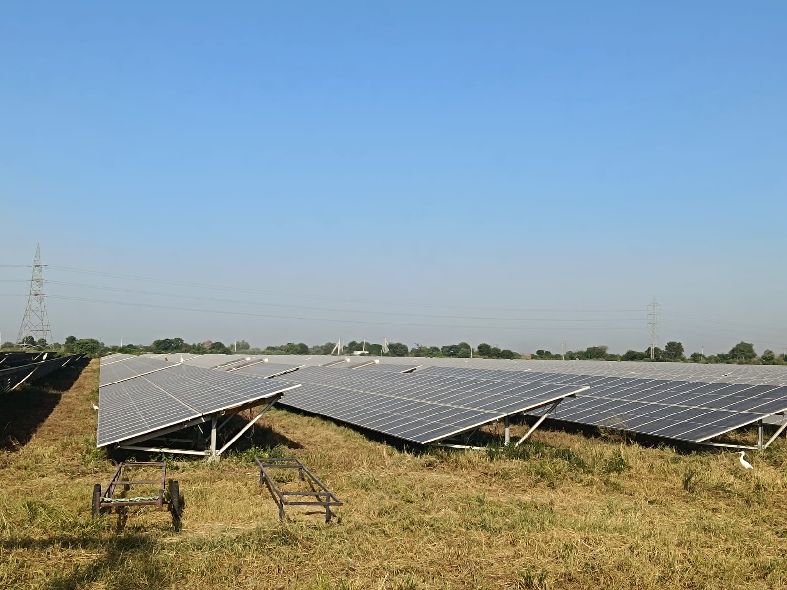 Bhadla,Rajasthan – 300 MW - Solar Panel Cleaning Robot Installation Project by Taypro