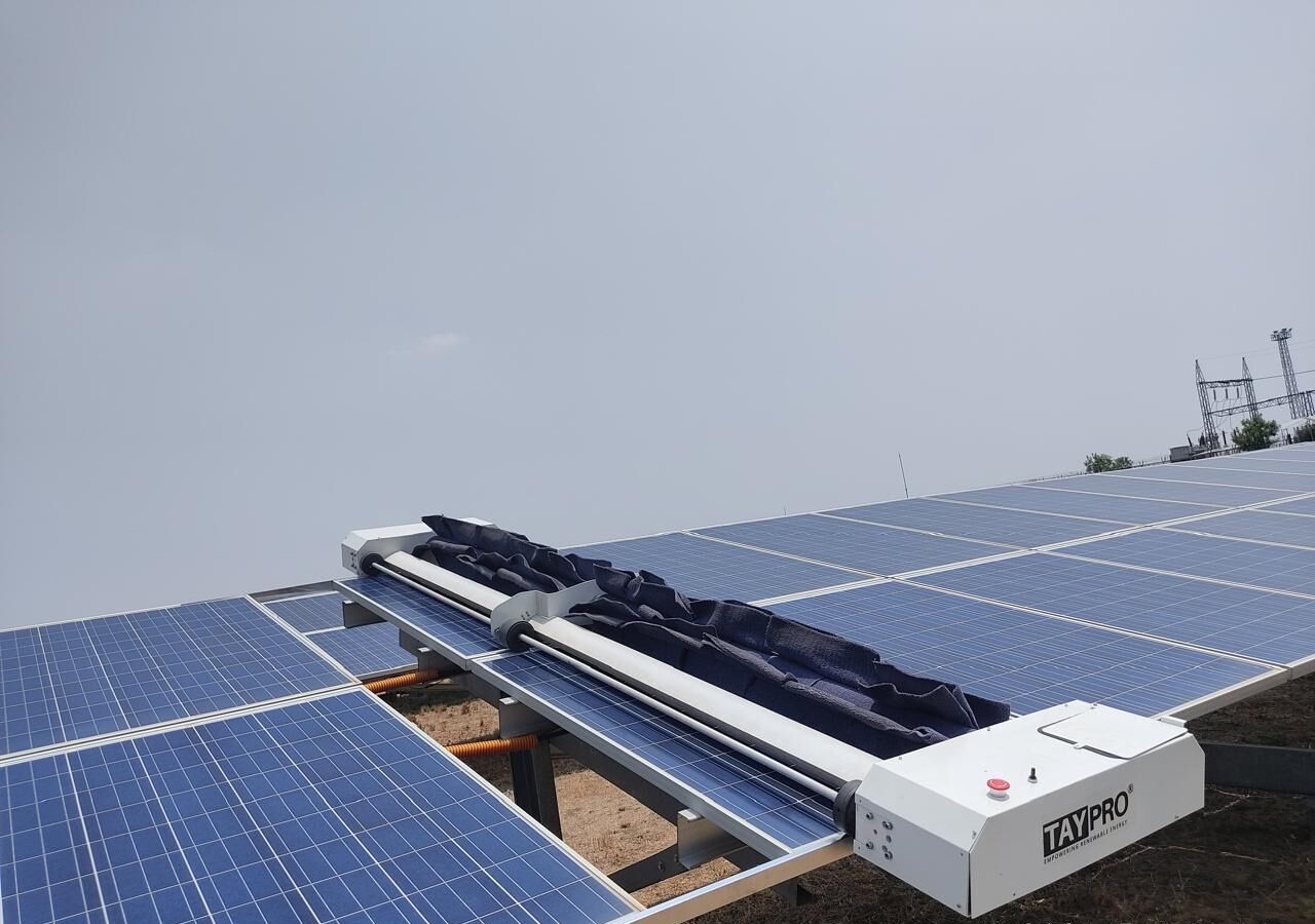 AUTOMATED SOLAR PANEL CLEANING