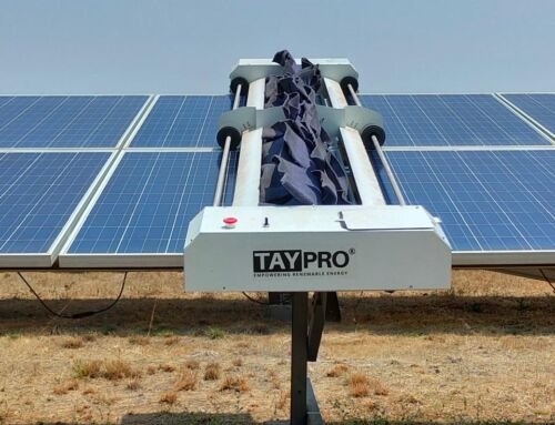 RF Communication in Solar Farms: How Taypro Ensures Real-Time Robot-to-Control Room Connectivity Using Mesh Networks