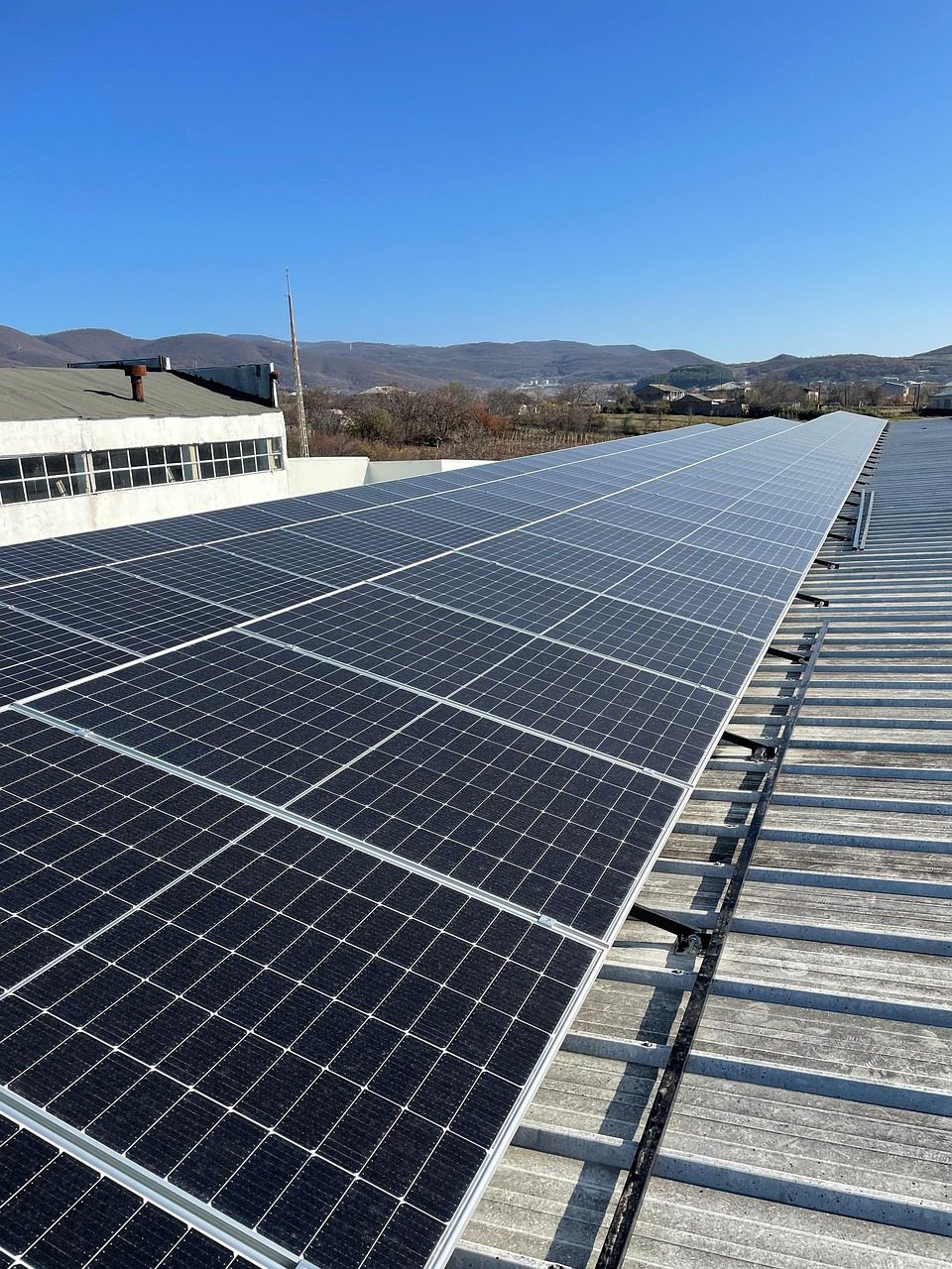 Solar plant on roof