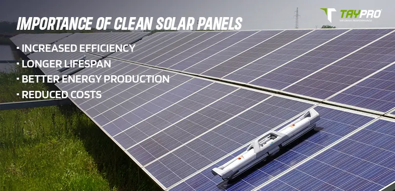 solar panel efficiency solar panel cleaning